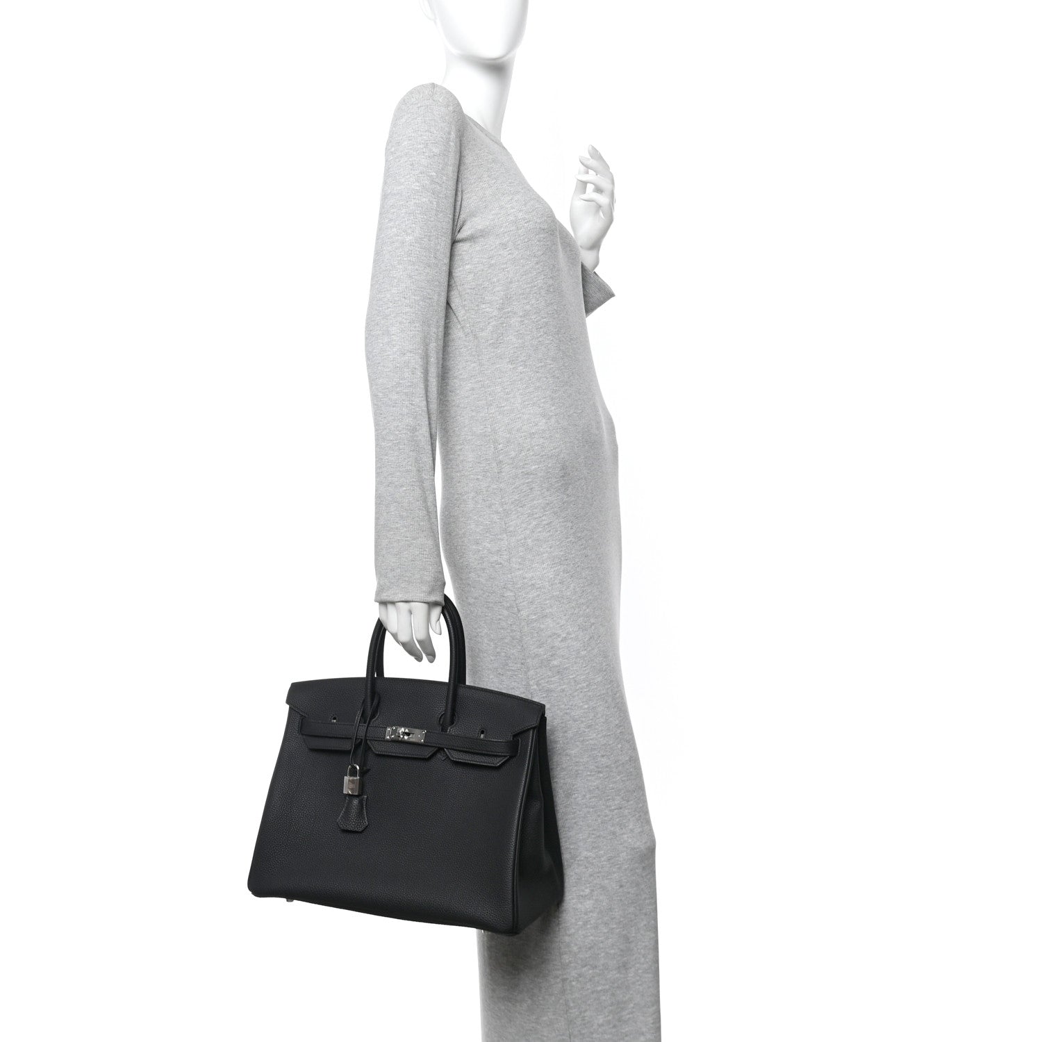 Hermes Togo Birkin 35 Black 2 of 12