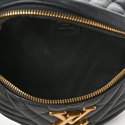 Louis Vuitton Calfskin Quilted New Wave Bumbag Black 5 of 8