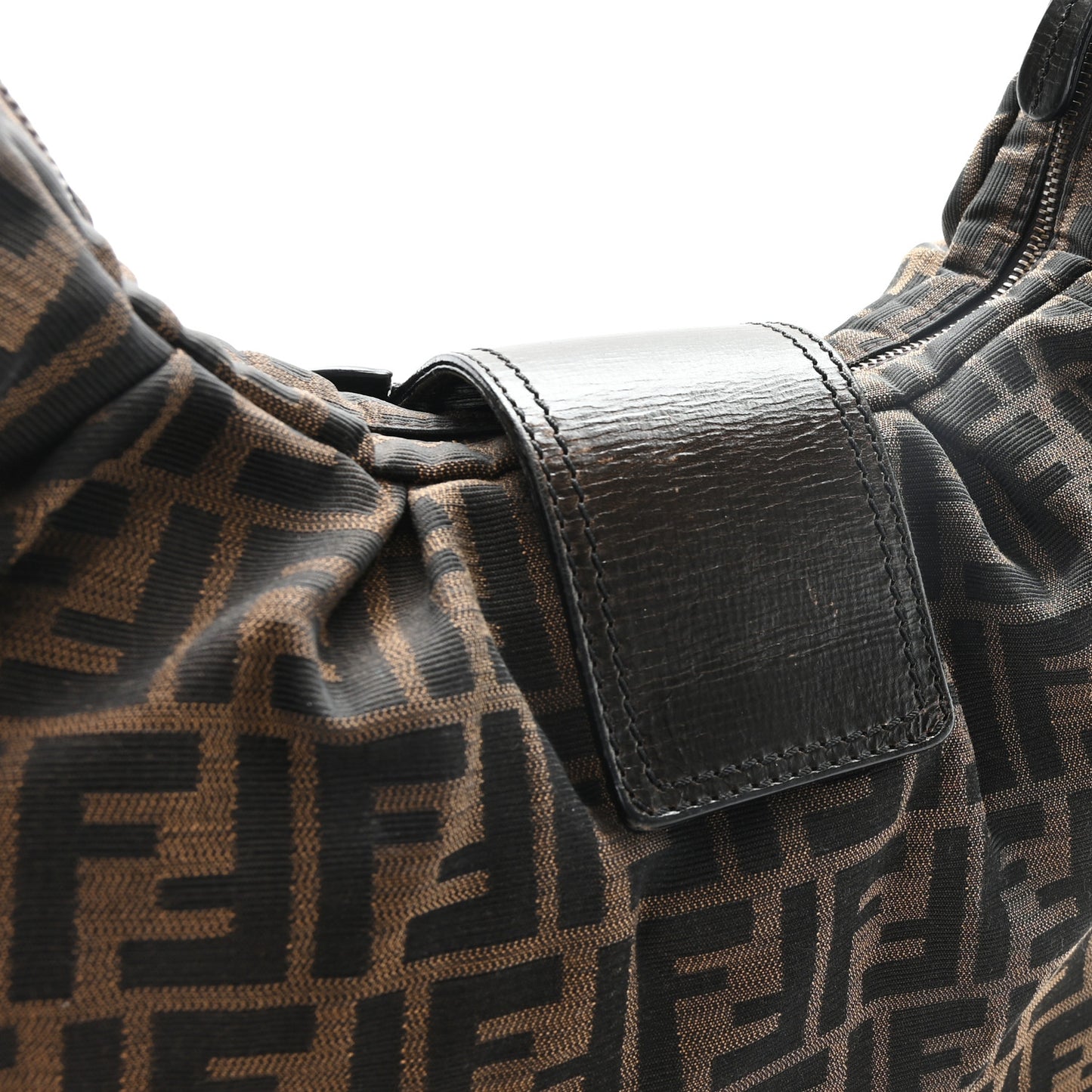 Zucca B Buckle Hobo Tobacco Castagna