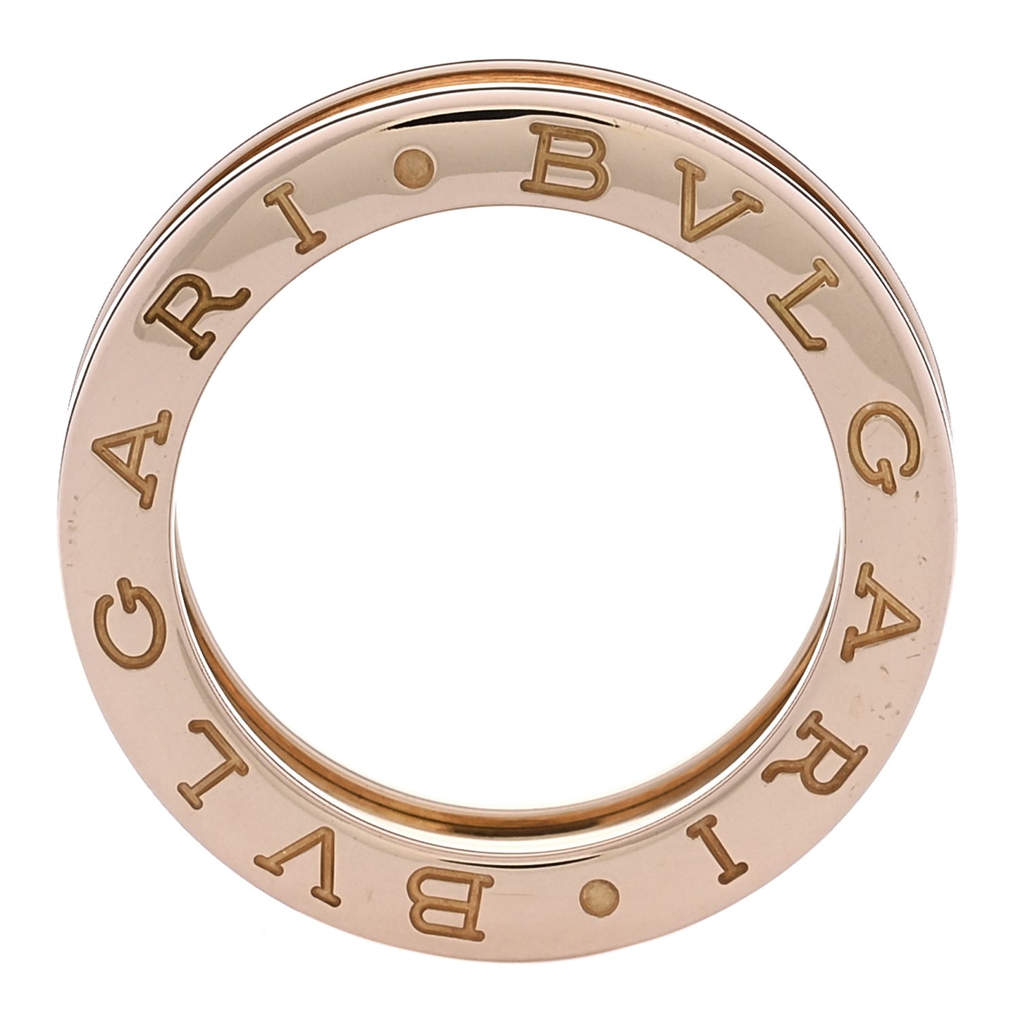 18K Rose Gold B.Zero1 One-Band Ring 49 5