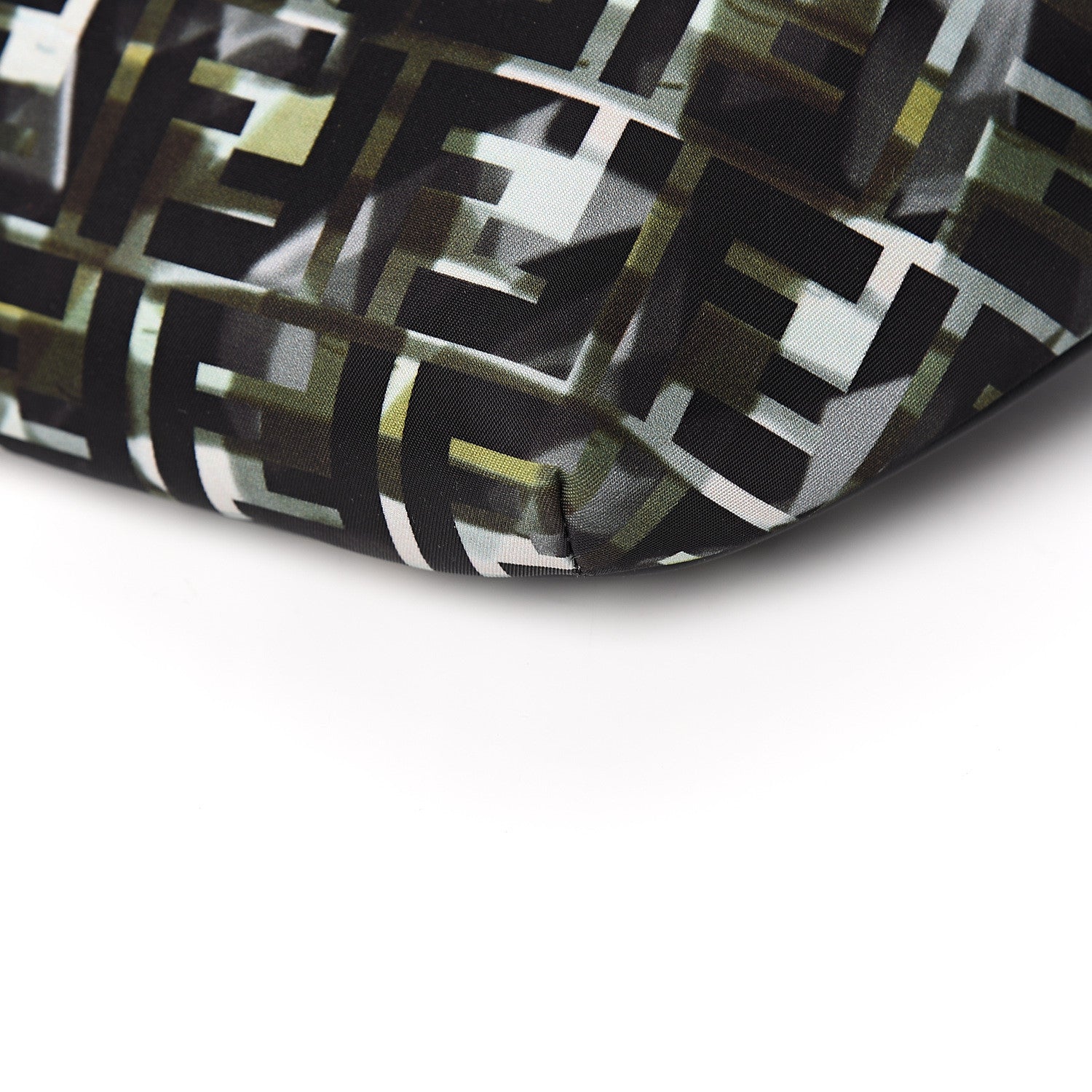 Fendi Nylon CamouFF Belt Bag Black Multicolor 8 of 8