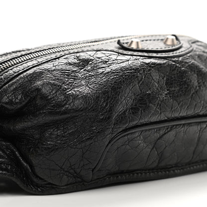 Balenciaga Lambskin Classic Hardware Neo Lift Hip Bag Black 11 of 16