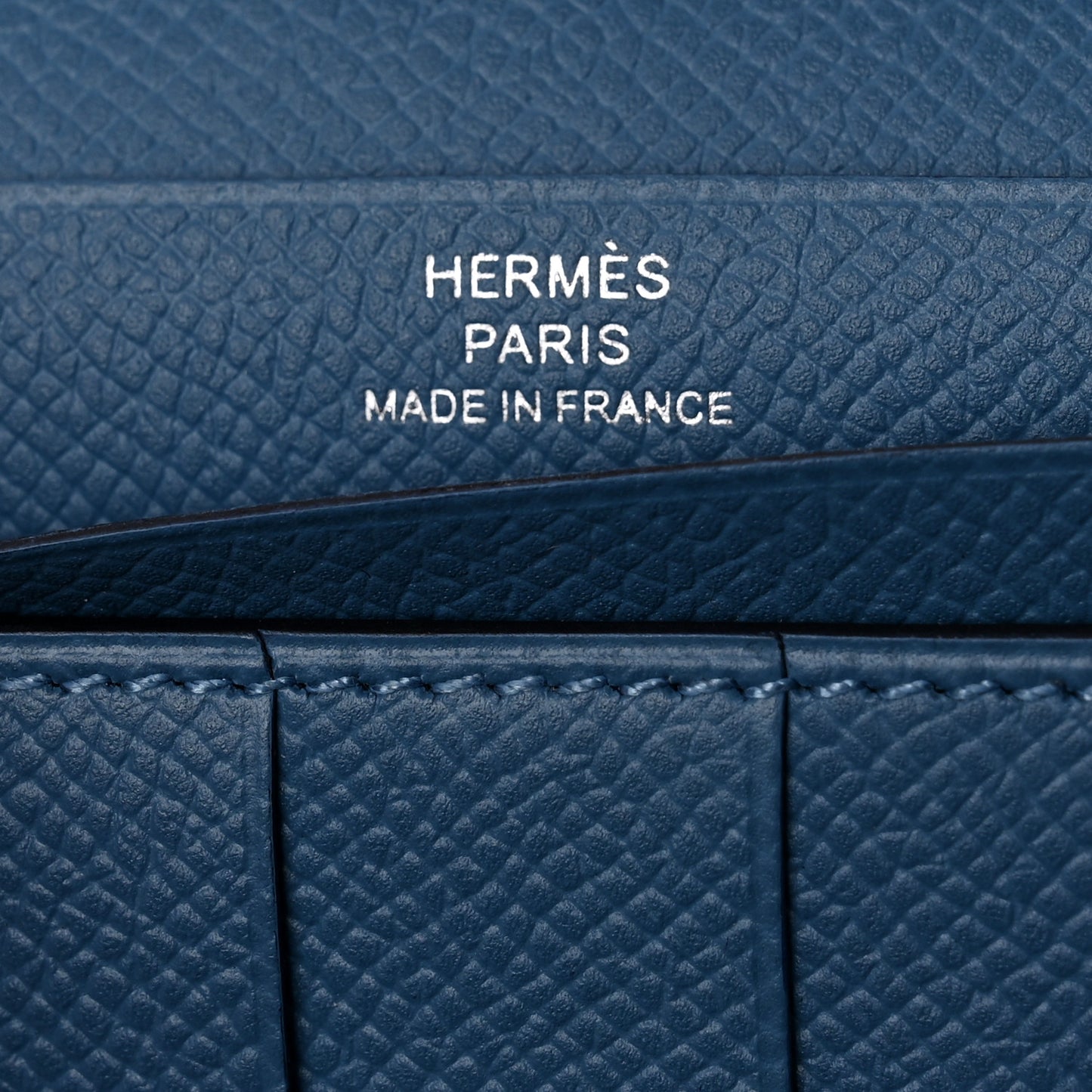 Epsom Bearn Gusset Wallet Bleu Paradis