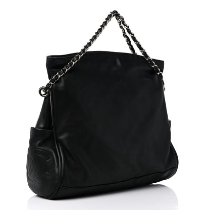 Chanel Lambskin Large Ultimate Soft Tote Black 3 of 13