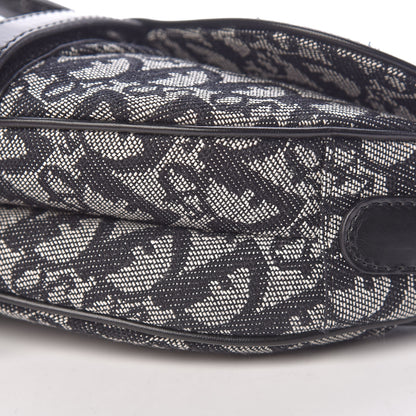 Christian Dior Monogram Saddle Bag Black 10 of 10