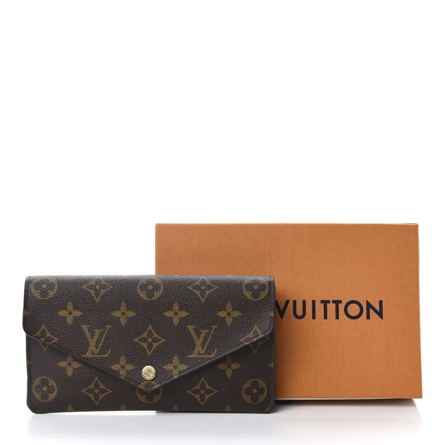 Monogram Jeanne Wallet Rose Ballerine