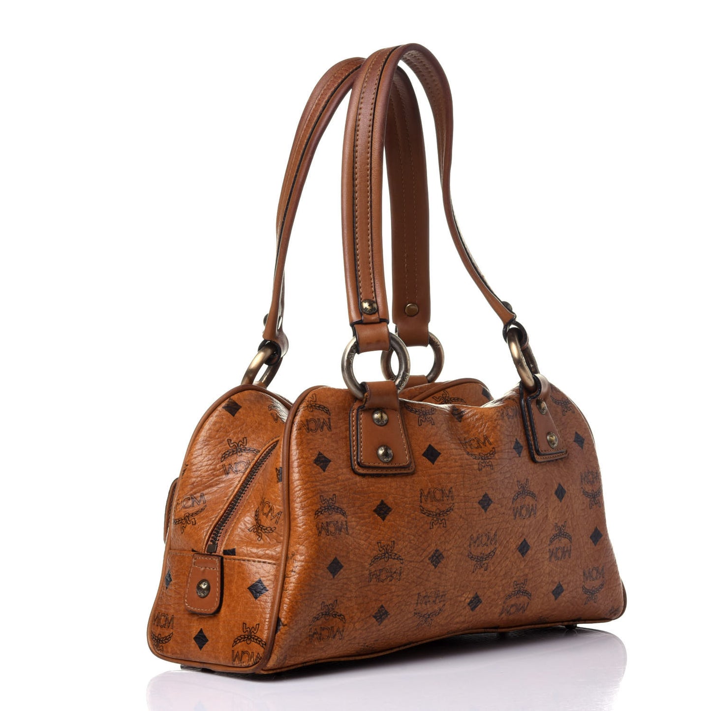 Visetos Satchel Cognac