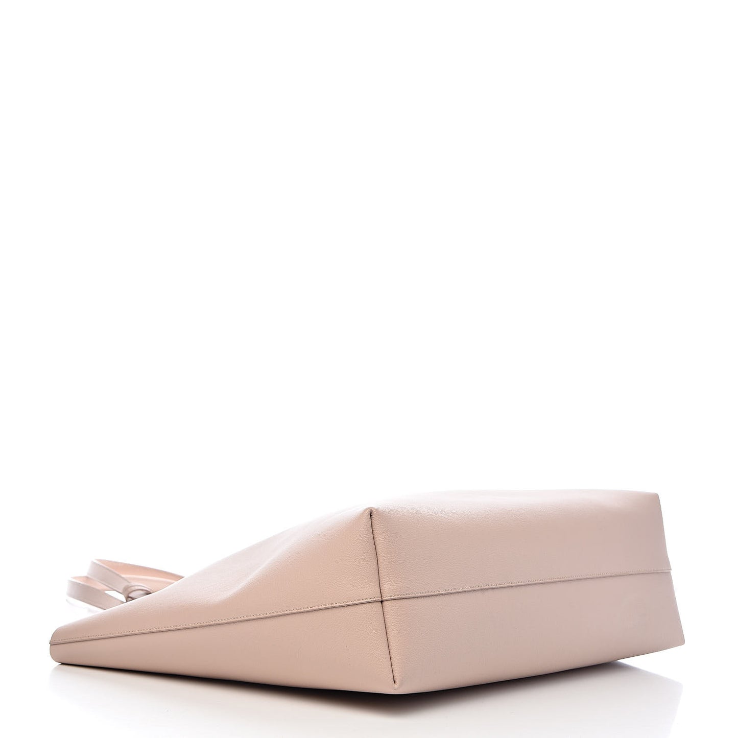 Calfskin Large Shopping Tote Pale Blush