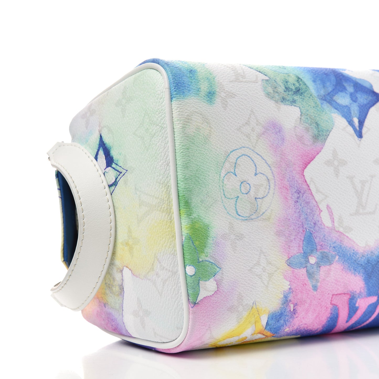 Monogram Watercolor Dopp Kit Toilet Pouch Multicolor