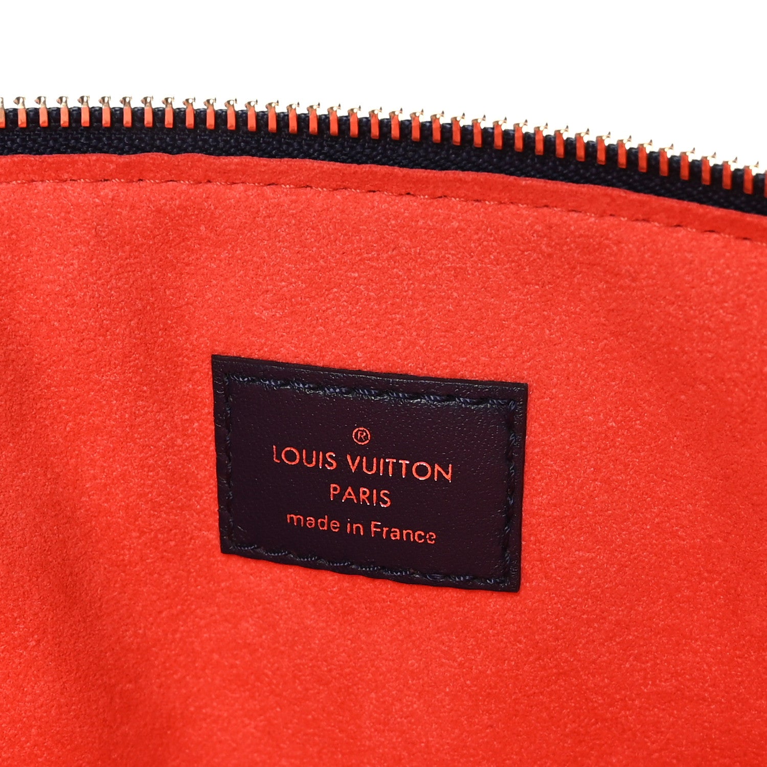 Louis Vuitton Lambskin Embossed Monogram LV Garden Coussin MM Navy Blue 7 of 9
