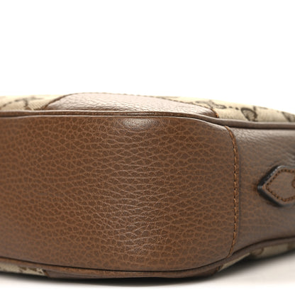 Gucci Monogram Mini Bree Messenger Bag Beige Tabacco 10 of 11