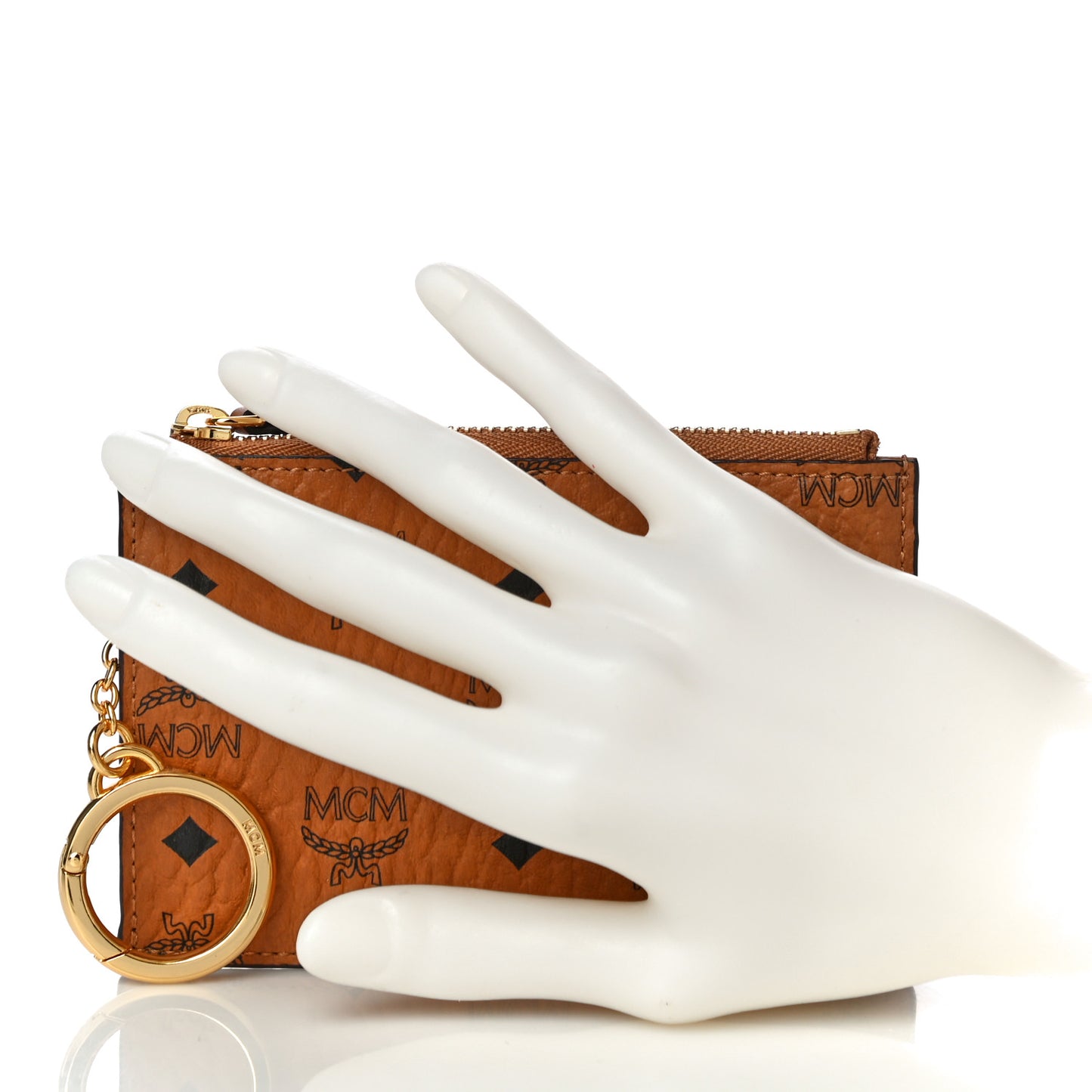 Visetos Key Pouch Cognac