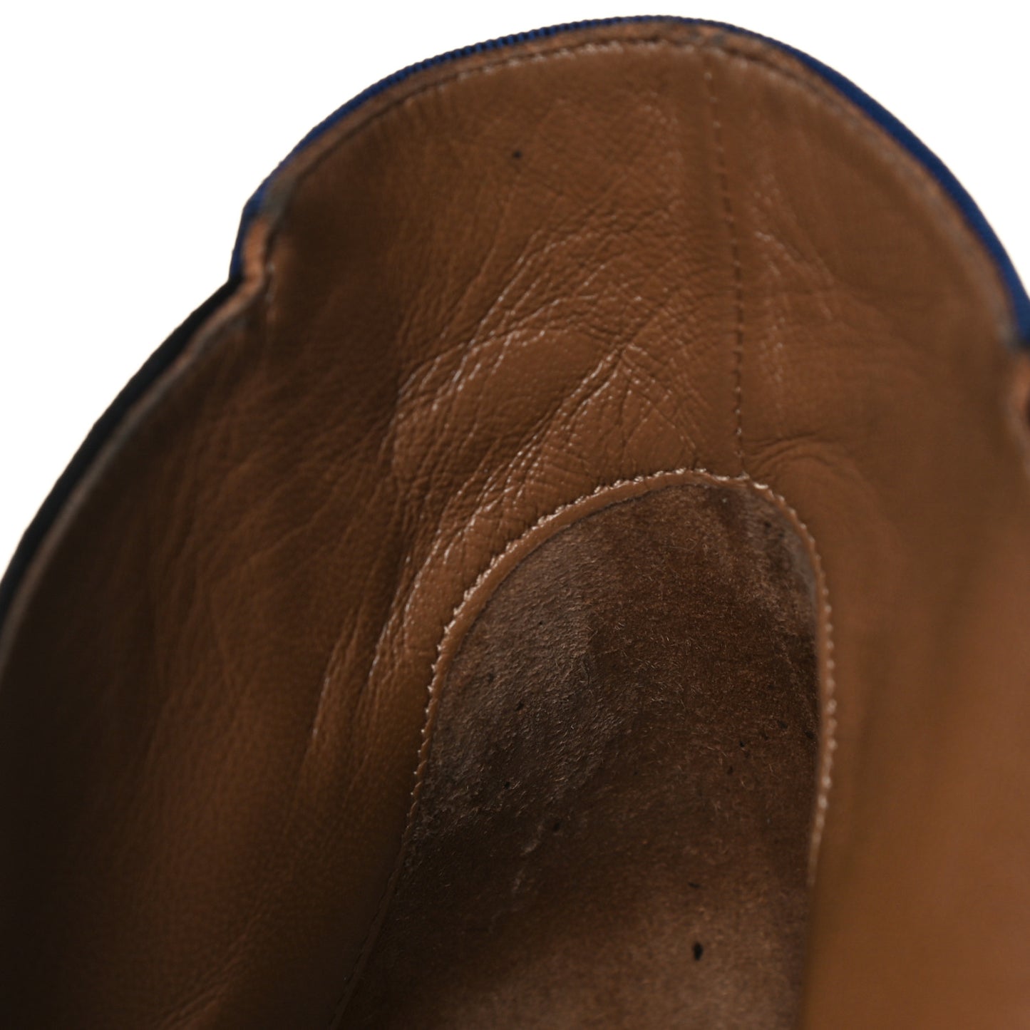 Suede Ankle Boots 38 Black Navy