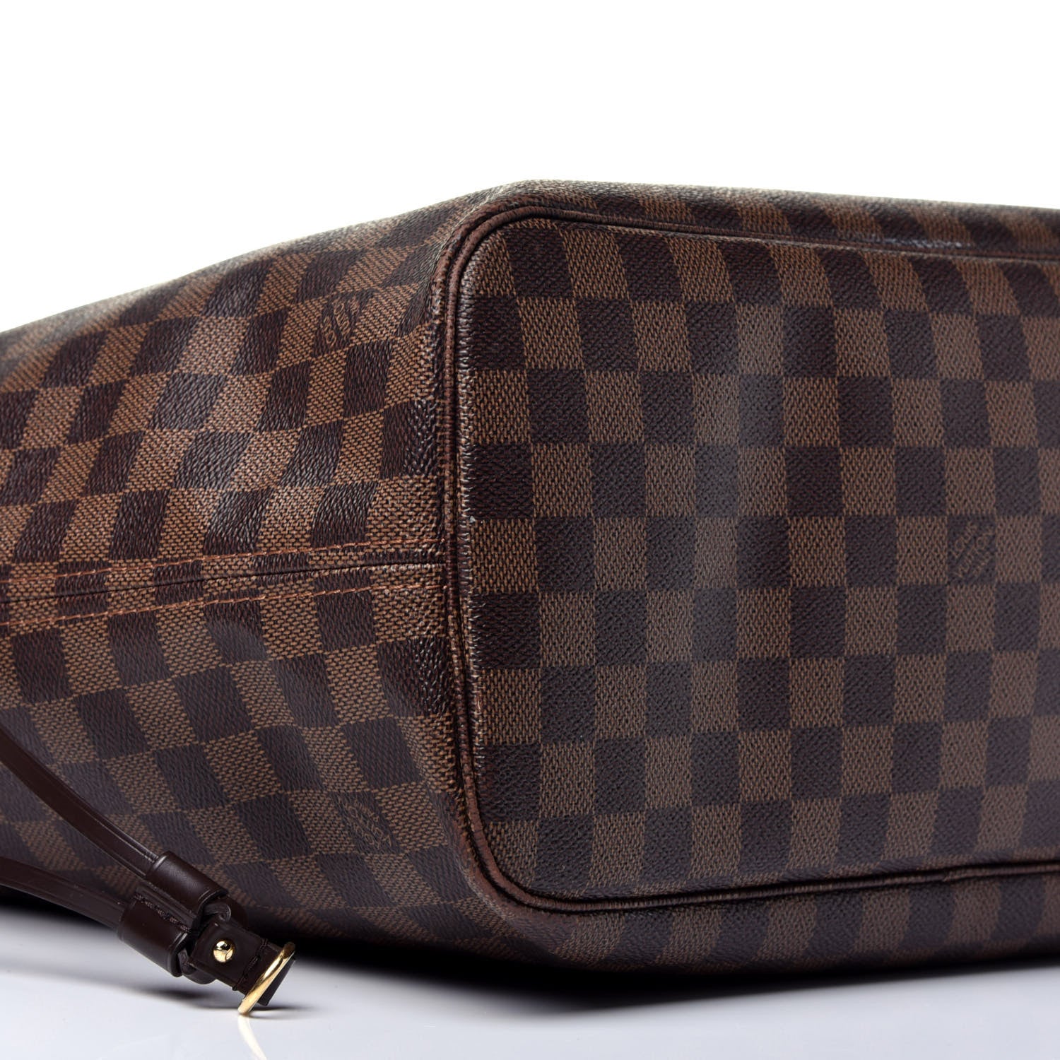 Louis Vuitton Damier Ebene Neo Neverfull MM Rose Ballerine 9 of 14