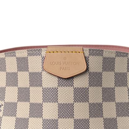 Louis Vuitton Damier Azur Graceful PM Rose Ballerine 7 of 11