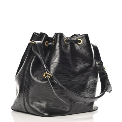 Louis Vuitton Epi Petit Noe Black 3 of 9