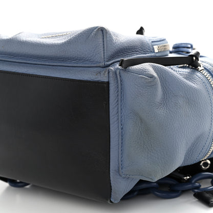 Burberry Deerskin Large Rucksack Backpack Slate Blue 8 of 11