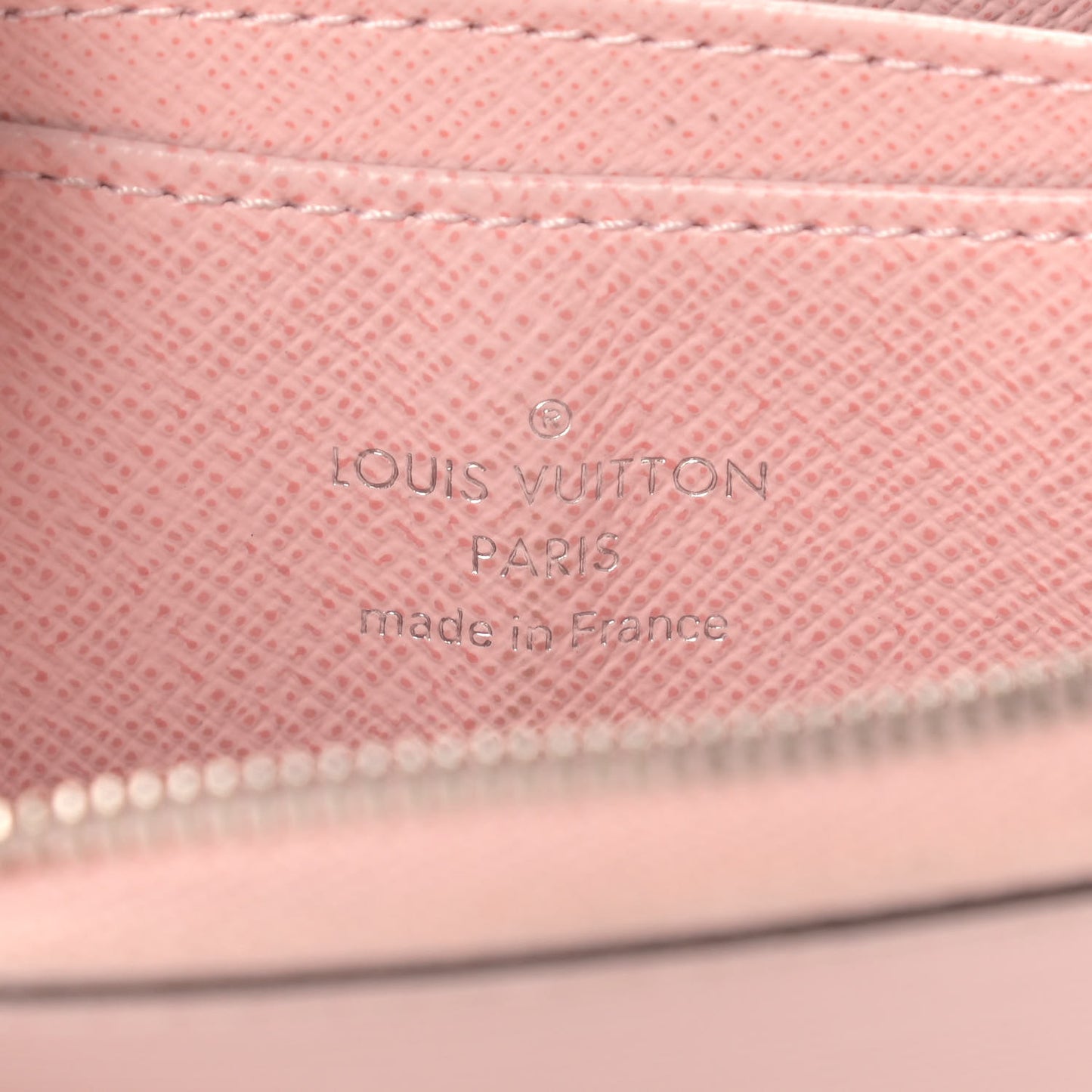 Epi Zippy Coin Purse Rose Ballerine