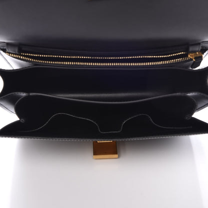 Celine Box Calfskin Medium Classic Box Flap Bag Black 5 of 7