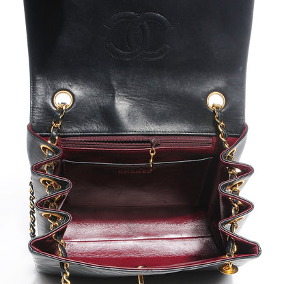 Chanel Lambskin Small Accordion Single Flap Black 7 of 7