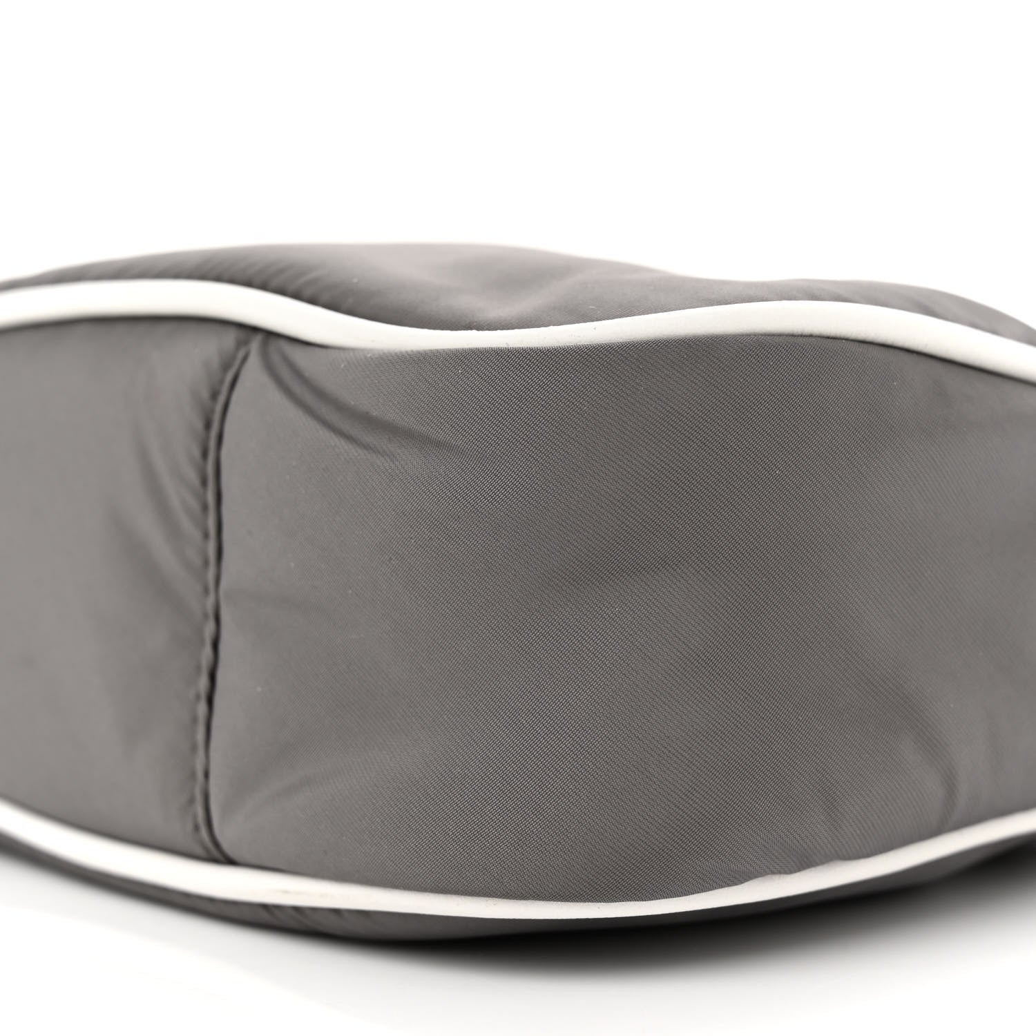 Saint Laurent Econyl Nylon Le 5 A 7 Hobo Grey 10 of 12