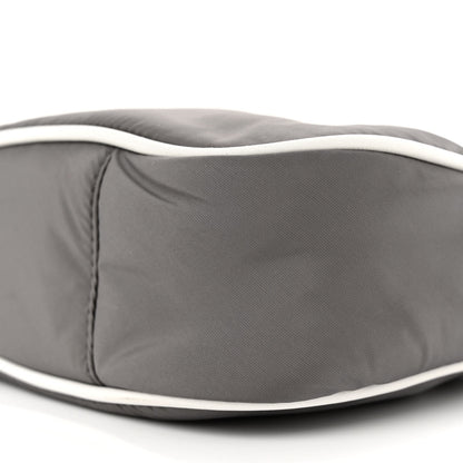 Saint Laurent Econyl Nylon Le 5 A 7 Hobo Grey 10 of 12