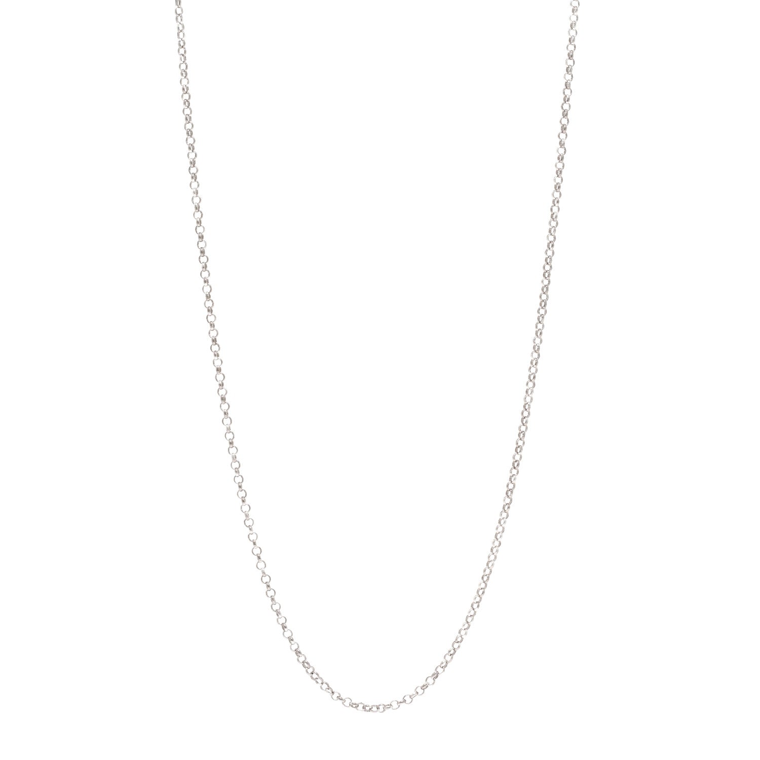 Gucci Sterling Silver Classic Chain Necklace 1 of 4