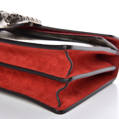 Gucci GG Supreme Monogram Small Dionysus Shoulder Bag Red 9 of 11