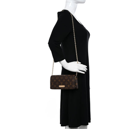 Louis Vuitton Monogram Lily Wallet On Chain 2 of 9