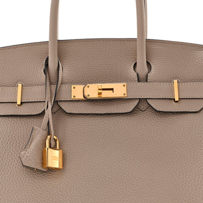 Hermes Togo Birkin 30  Gris Tourterelle 8 of 11