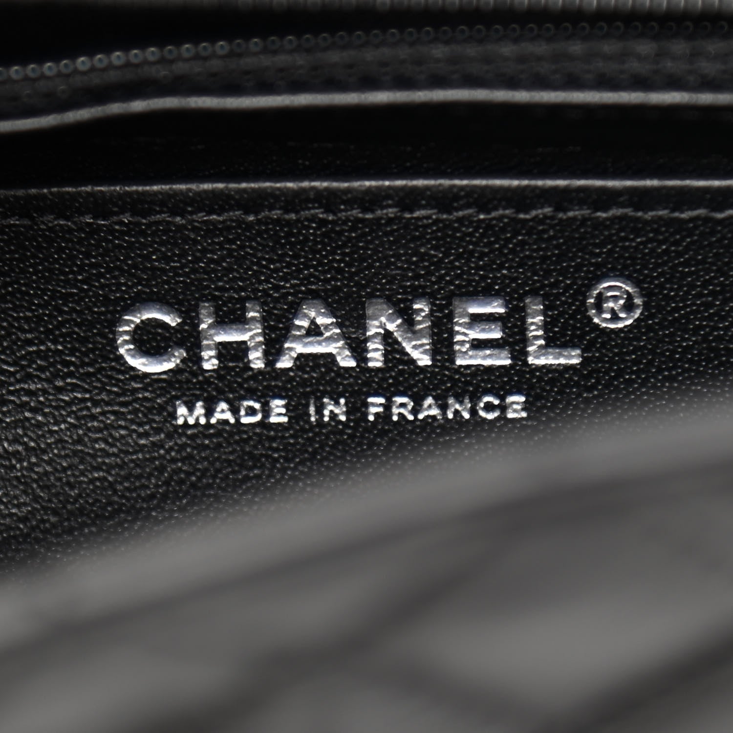 Chanel Lambskin Quilted Mini Rectangular Flap So Black 5 of 10