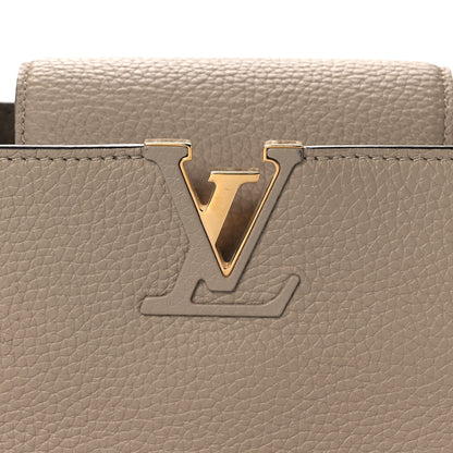 Louis Vuitton Taurillon Capucines BB Galet 7 of 10