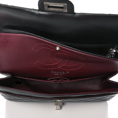 Chanel Aged Calfskin Quilted 2.55 Reissue 226 Flap Black 5 of 11