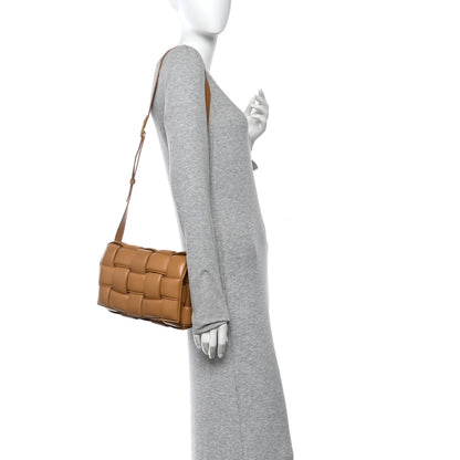 Bottega Veneta Nappa Maxi Intreccio Padded Cassette Crossbody Bag Caramel 2 of 10