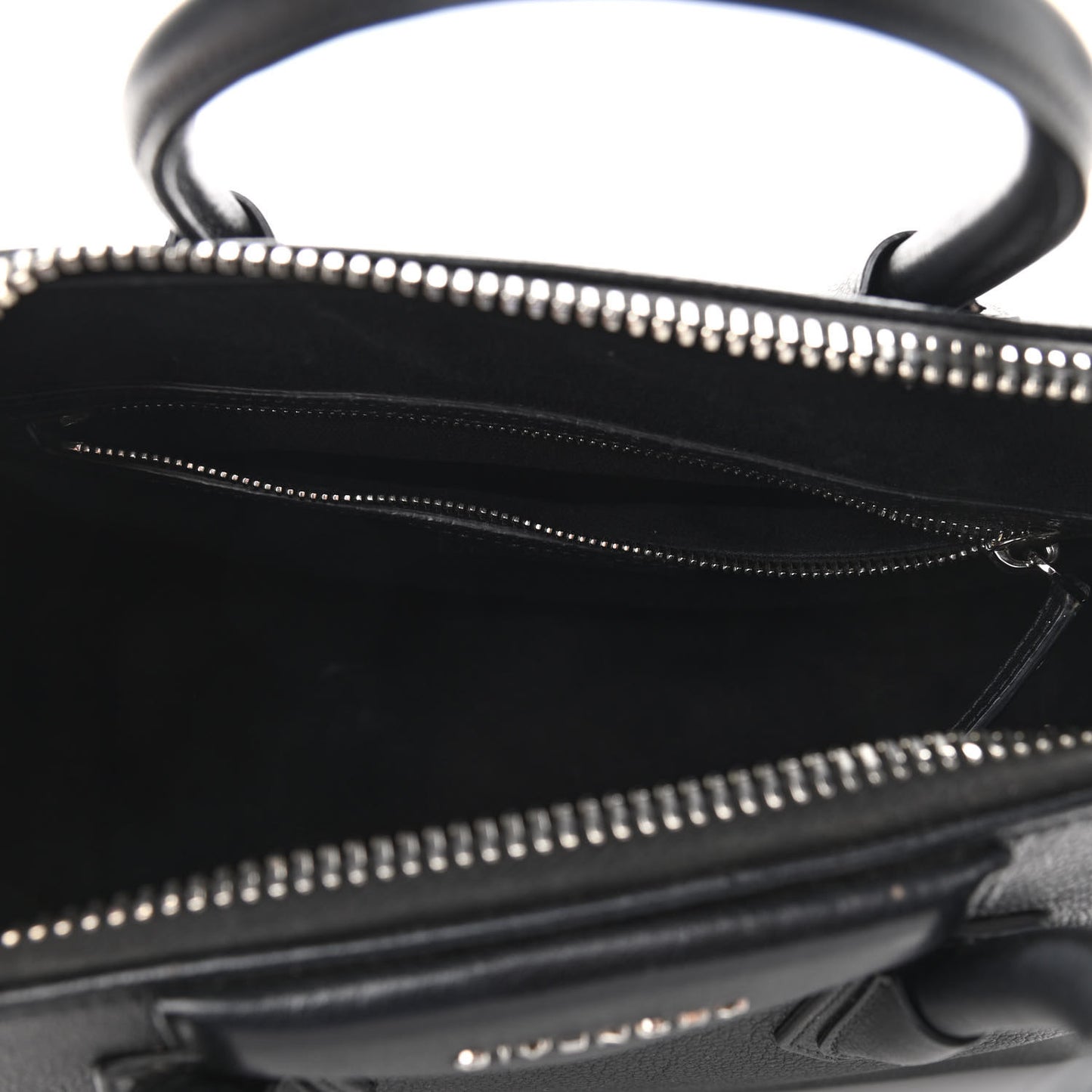Sugar Goatskin Small Antigona Black