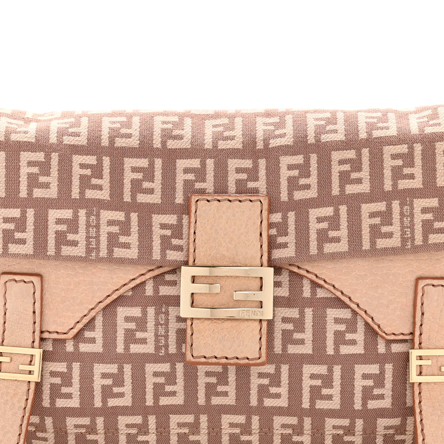 Fendi Zucchino Baguette Pink 8 of 15