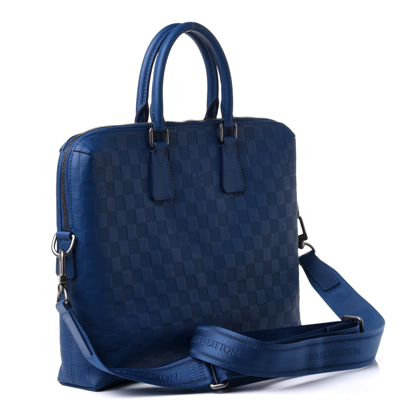 Damier Infini Porte-Documents Jour Neptune