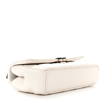 Chanel Caviar Quilted My Everything Small Flap White Black 4 of 12