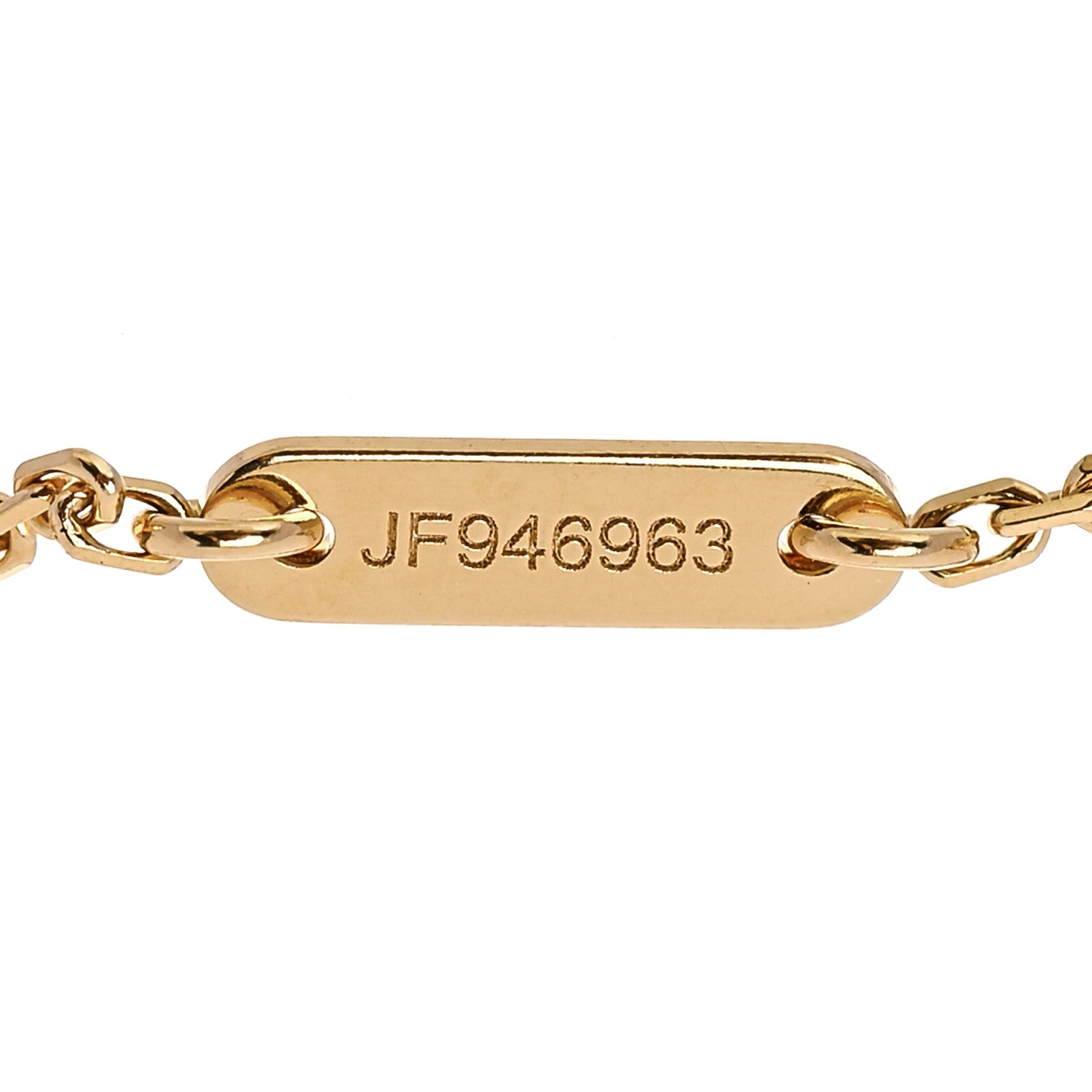 Van Cleef & Arpels 18K Yellow Gold Mother of Pearl Sweet Alhambra Bracelet 4 of 5
