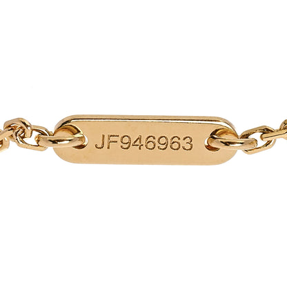 Van Cleef & Arpels 18K Yellow Gold Mother of Pearl Sweet Alhambra Bracelet 4 of 5