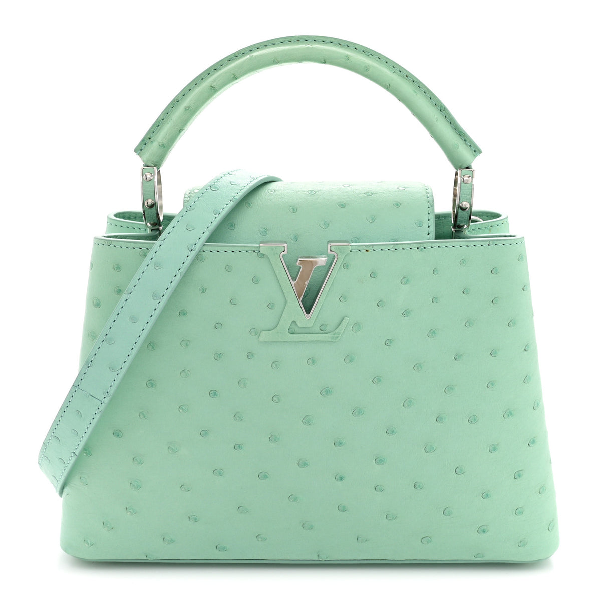 Ostrich Capucines BB Vert Celadon