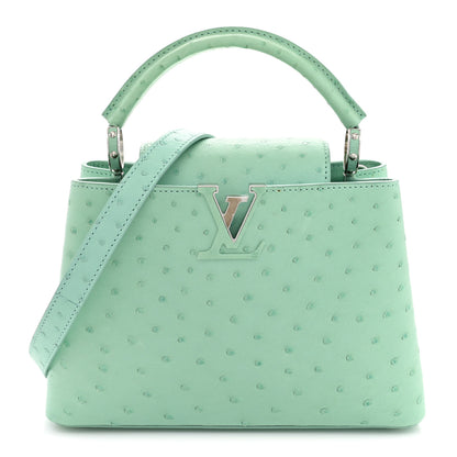 Louis Vuitton Ostrich Capucines BB Vert Celadon 1 of 9