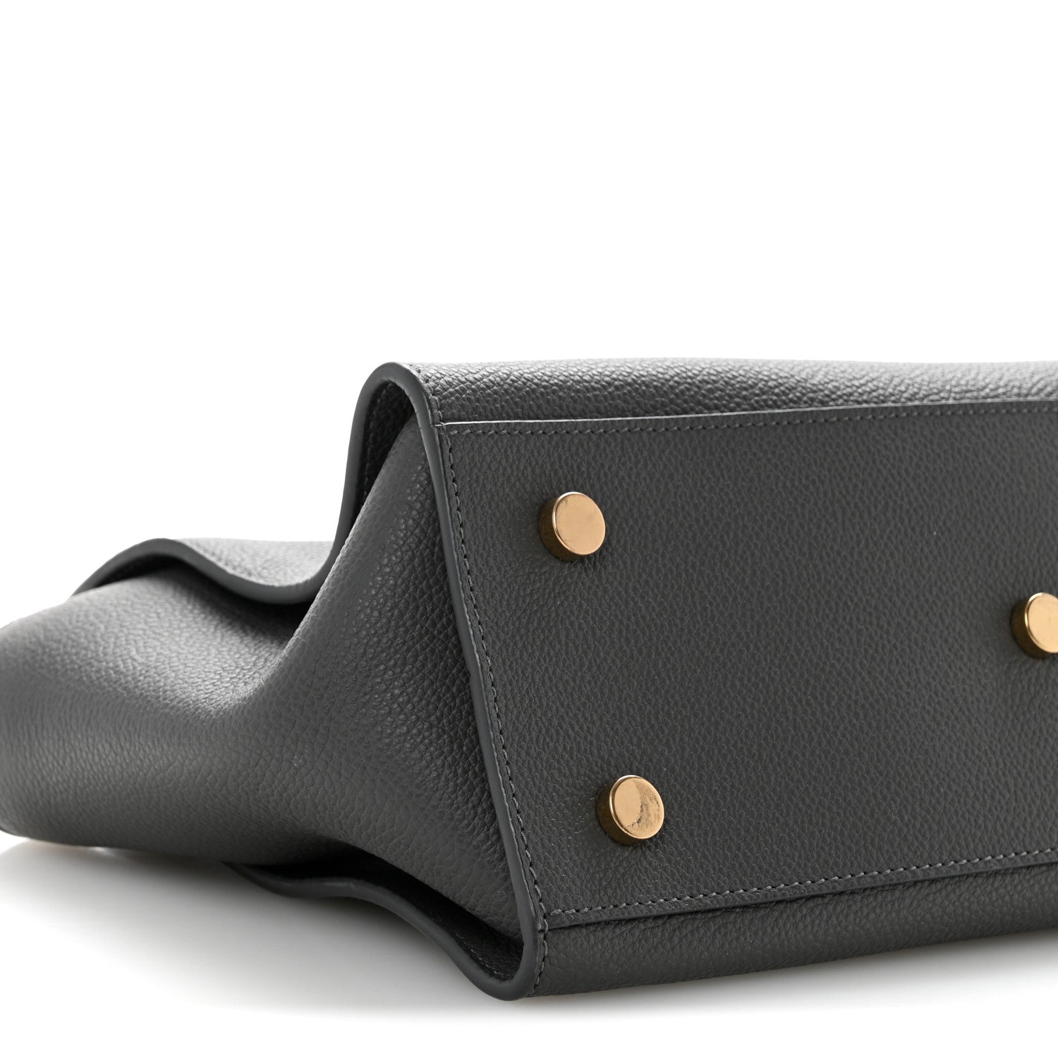 Saint Laurent Calfskin Baby Monogram Downtown Cabas Pebble 9 of 13