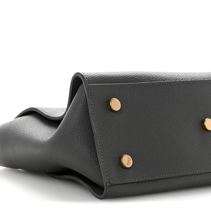 Saint Laurent Calfskin Baby Monogram Downtown Cabas Pebble 9 of 13