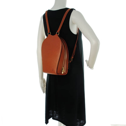 Louis Vuitton Epi Mabillon Backpack Kenyan Fawn 2 of 8