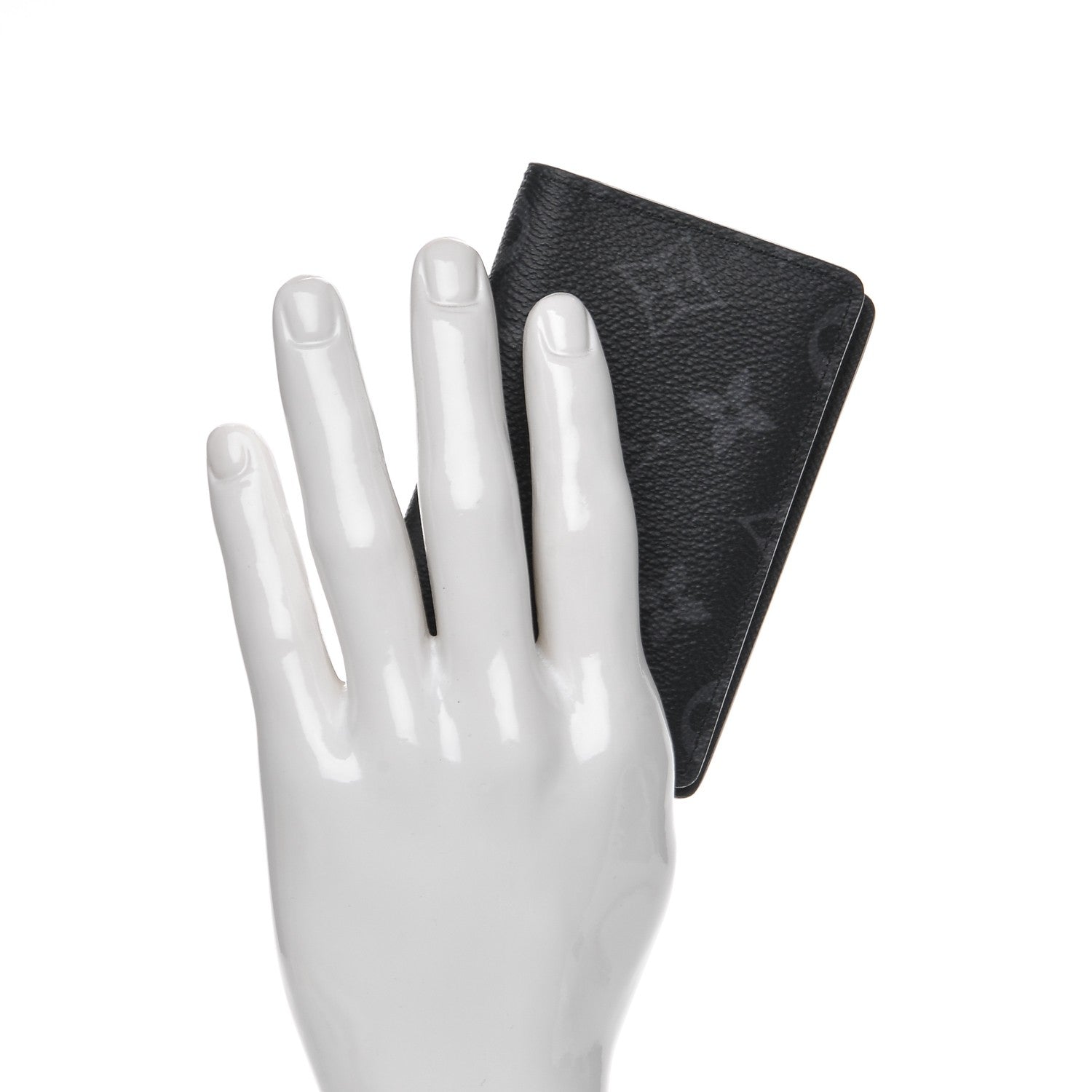 Louis Vuitton Monogram Eclipse Pocket Organizer Card Holder 2 of 8