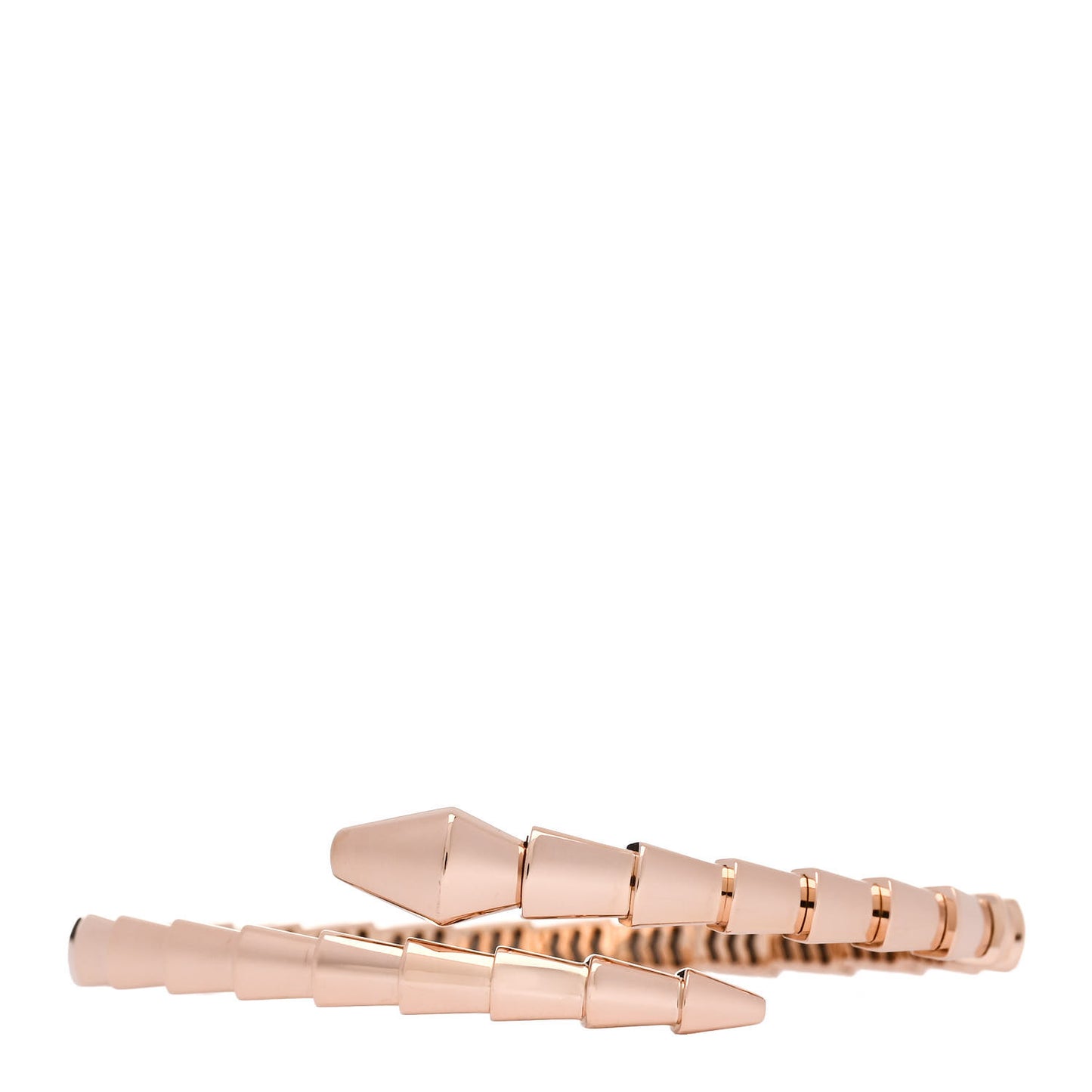 18K Rose Gold Serpenti Viper Bracelet S