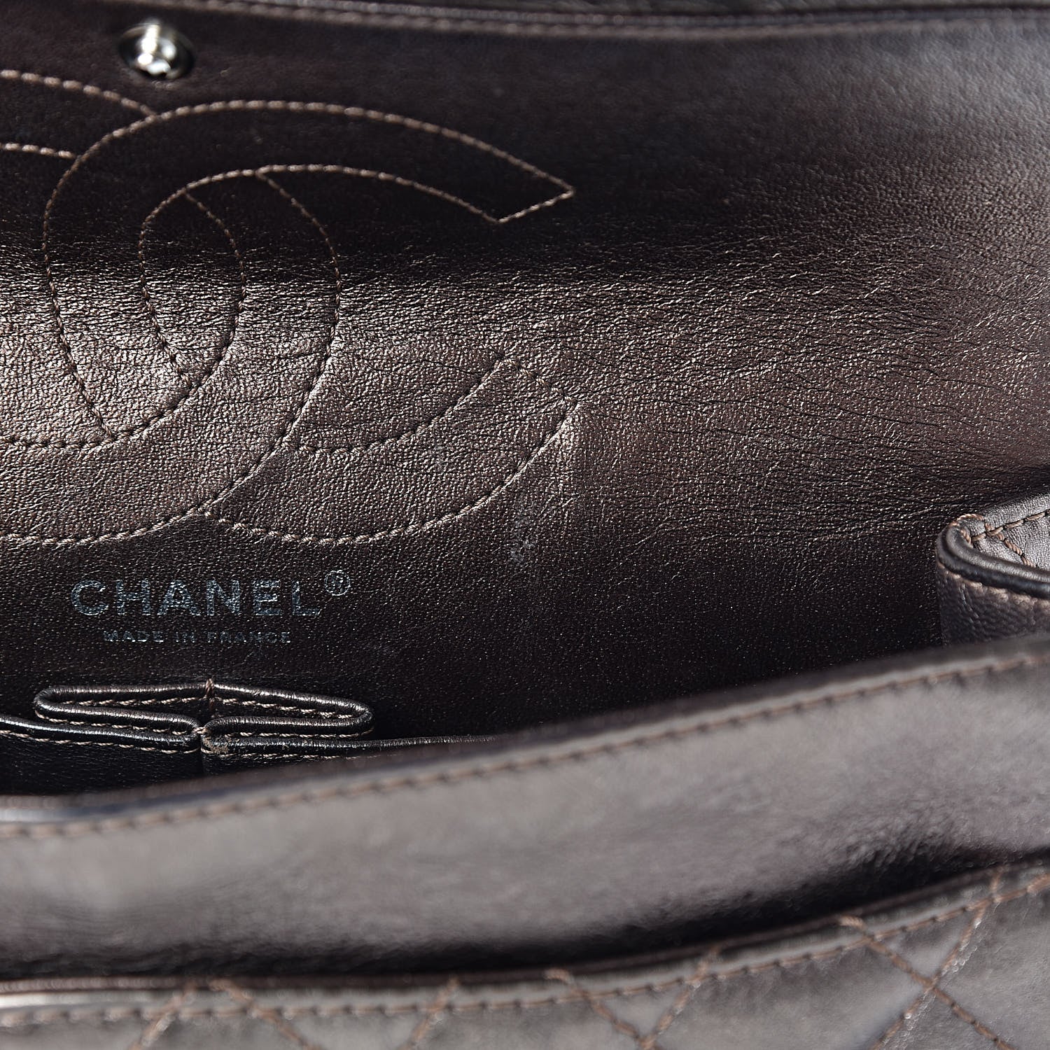 Chanel Metallic Aged Calfskin 2.55 Reissue 226 Flap Bronze 14 of 16