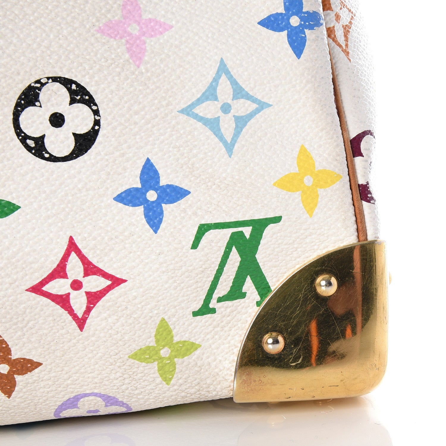 Louis Vuitton Monogram Multicolor Speedy 30 White 17 of 19