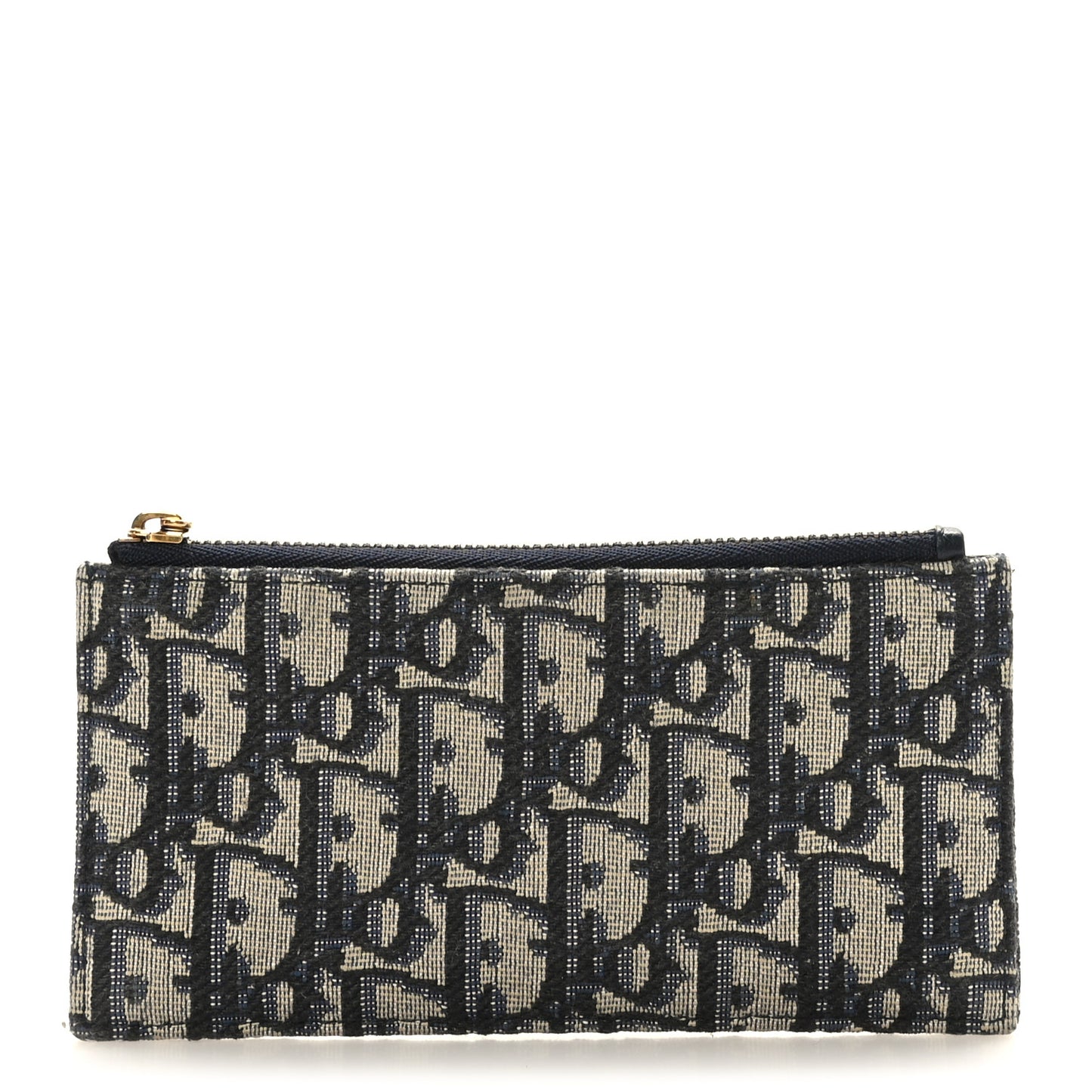 Oblique Dior Pouch Navy Blue